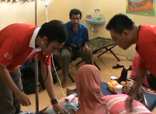 Puluhan Pengungsi Diserang Muntaber, 11 Dilarikan ke Rumah Sakit