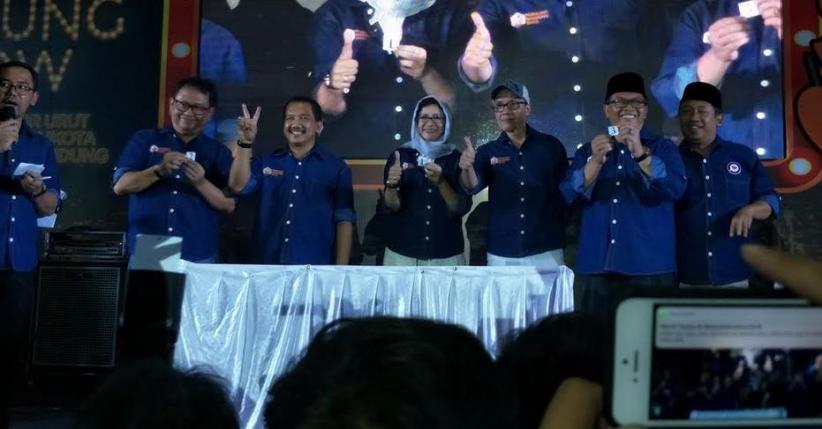 Hasil Pengundian Nomor Urut Pilwalkot Bandung, Ini Kata Para Kandidat