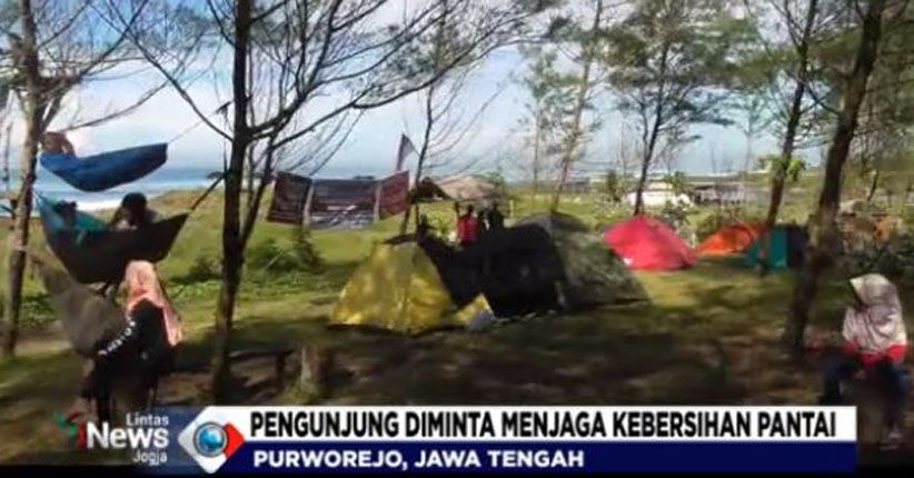 Menikmati Wisata Kemping Alam di Pantai Ketawang