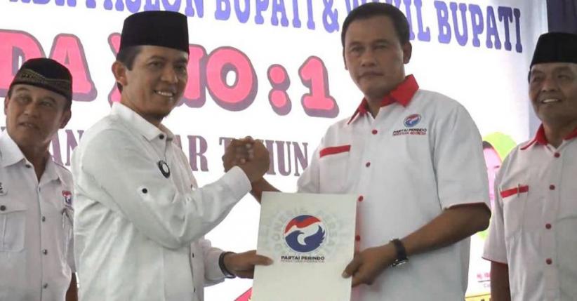 Perindo Dukung Pasangan Rohadi dan Ida Retno di Pilkada Karanganyar