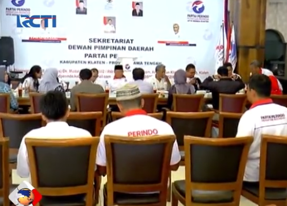 DPD Partai Perindo Klaten Lolos Verifikasi Administrasi