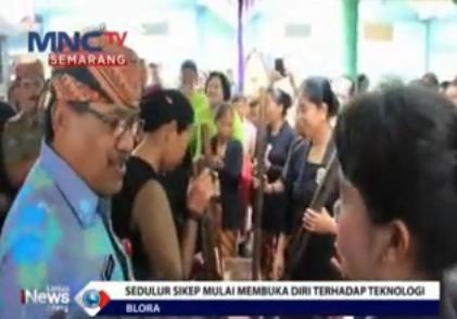 Masyarakat Samin Mulai Terbuka dengan Teknologi