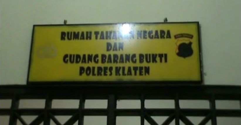 Diduga Malu, Tahanan Polsek Klaten Gantung Diri