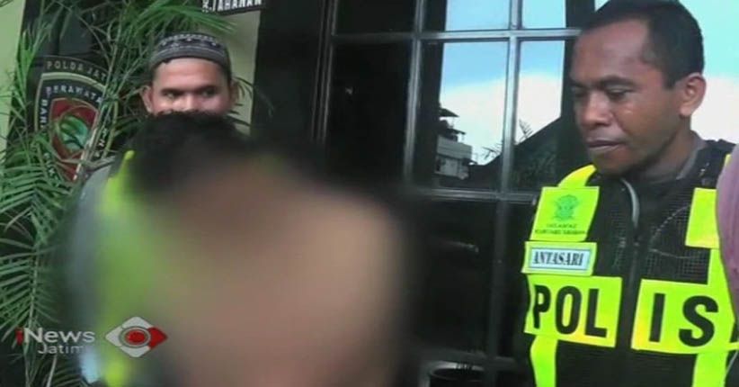 Tabrak Polisi, Buron Narkoba Babak Belur Dihajar Warga di Surabaya