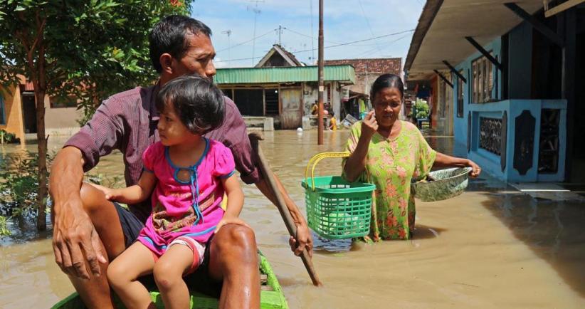 Permukaan Air Bengawan Solo Surut Bojonegoro Masih Rawan Banjir 5212