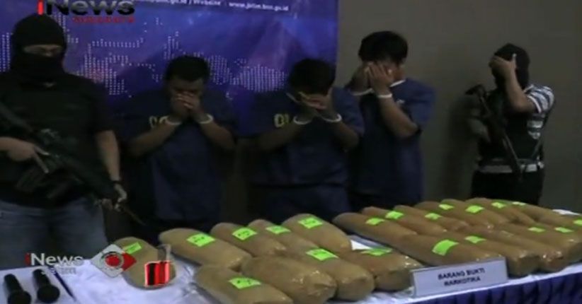 BNNP Jatim Gagalkan Penyelundupan Ganja ke Lapas Bali