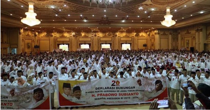 Ribuan Relawan Gerindra Bakal Diterjunkan Menangkan Gus Ipul-Puti