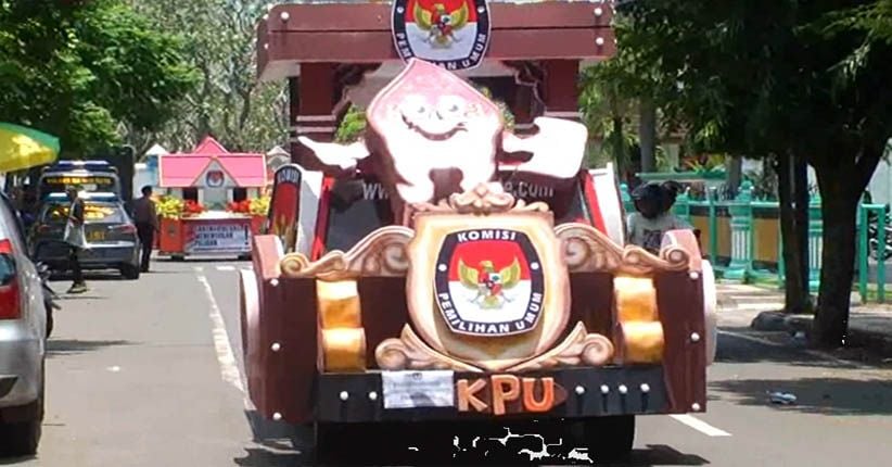 title Aturan Dilanggar, 2 Paslon di Madiun Boikot Konvoi Kampanye Damai  Aturan Dilanggar, 2 Paslon di Madiun Boikot Konvoi Kampanye Damai