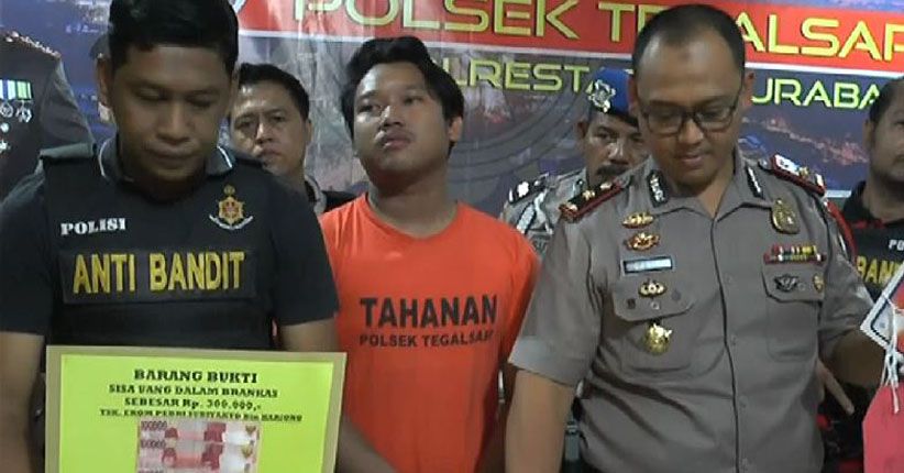 Bobol Brankas, Karyawan Habiskan Rp71 Juta untuk Main Perempuan