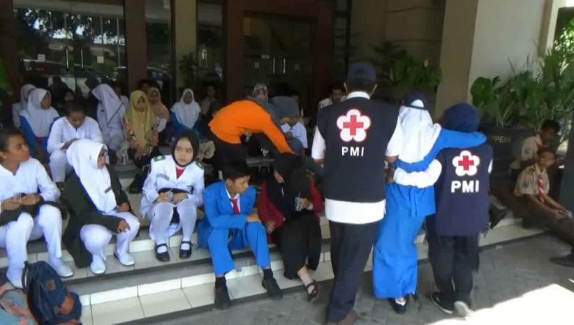 Puluhan Orang Pingsan saat Upacara Hari Pahlawan di Ponorogo