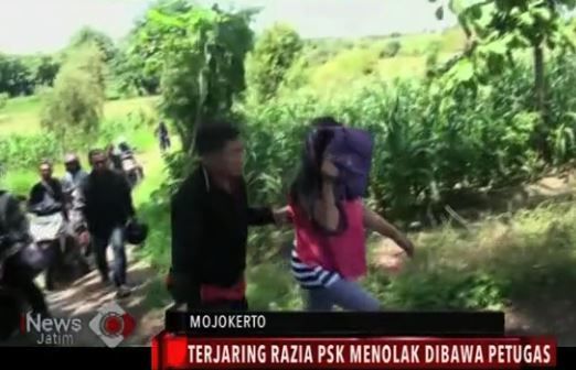 Razia PSK, Satu Terjaring saat Layani Pelanggan