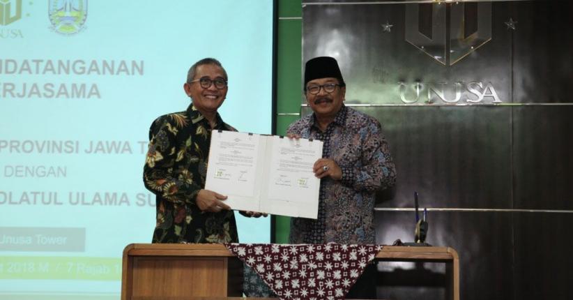 Pemprov Jatim Gandeng Unusa Cetak SDM Berkualitas