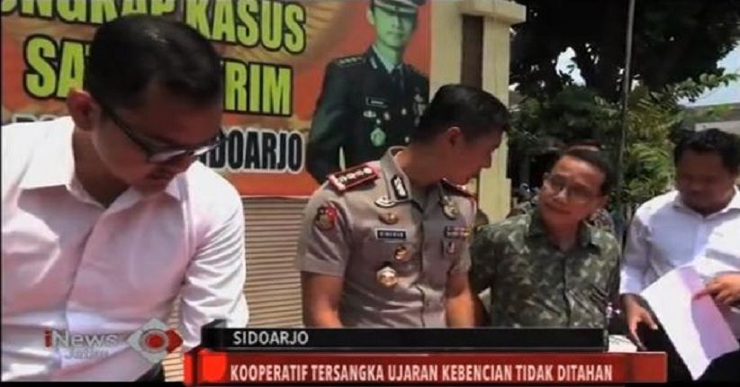 Polisi Tangkap Seorang Guru di Sidoarjo Jaringan MCA