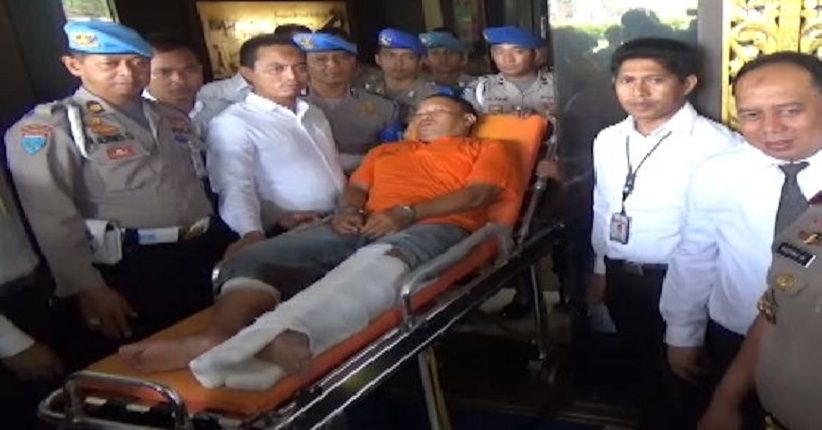 Oknum Polisi Pembawa Kabur Tahanan Narkoba Ditembak