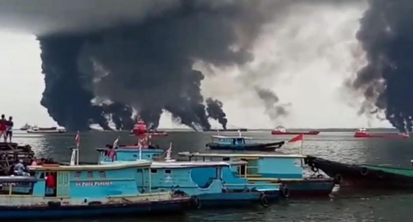 Dampak Tumpahan Minyak di Teluk Balikpapan hingga ke Perairan Penajam