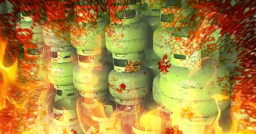 10 Pekerja Terluka akibat Ledakan Tabung Gas 3 Kg di Indragiri Hilir