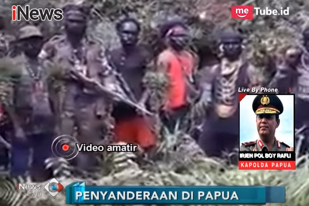 Kelompok Bersenjata di Tembagapura Punya 30 Pucuk Senjata Api