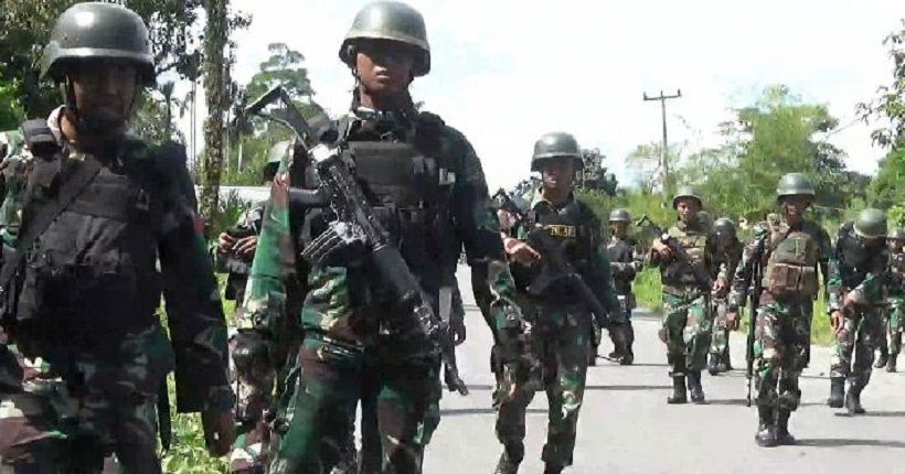 TNI Polri Kembali Bubarkan Perang Adat Antarwarga di Papua
