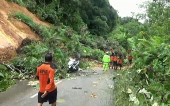 Longsor Timbun Jembatan di Simalungun, Akses Siantar-Parapat Terputus