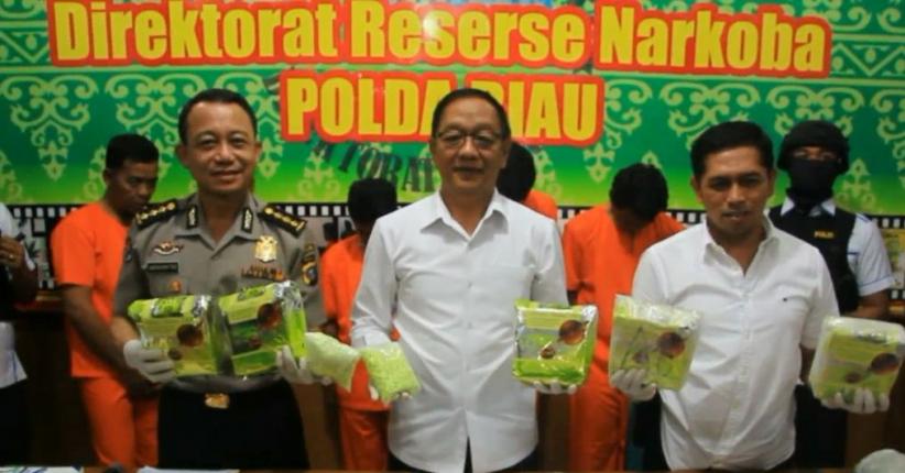 Polisi Sita 7,5 Kg Sabu dan 5.000 Butir Pil Ekstasi Senilai Rp12,7 M