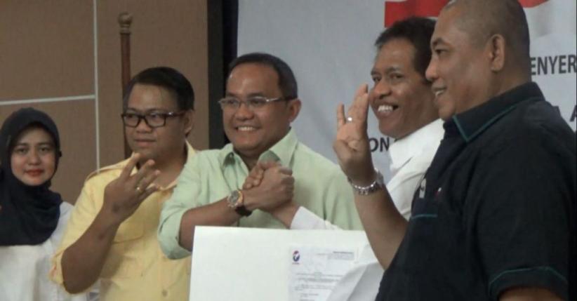 Perindo Resmi Serahkan Dukungan ke Paslon Dodi-Giri di Pilgub Sumsel