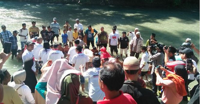 Perindo Sulteng Gelar Sunatan dan Nikah Massal Serta Pembagian Gerobak