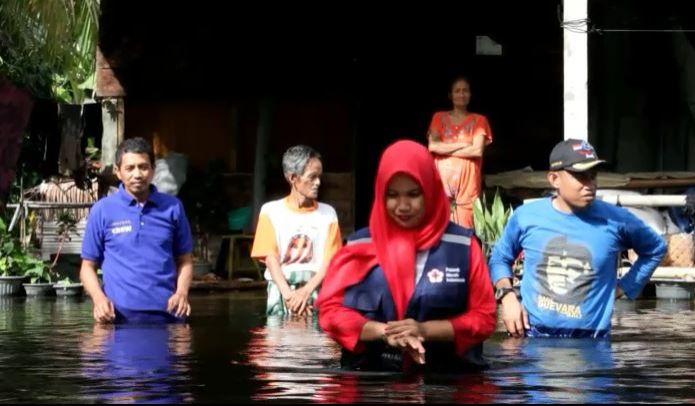 4 Kecamatan Terendam Banjir, Bupati Waykanan Minta Masyarakat Bersabar