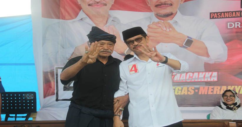 Kampanye di Bulukumba, Tokoh Adat Kajang Ikut Beri Dukungan ke IYL