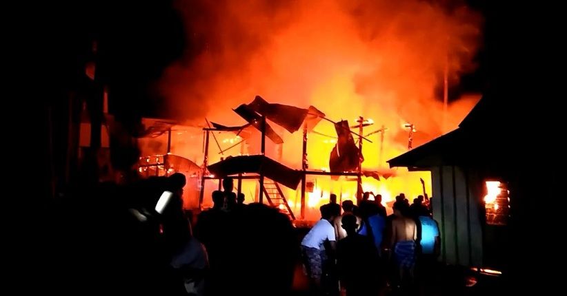 2 Rumah Terbakar di Wajo Sulsel, Seorang Nenek Tewas Terjebak Api