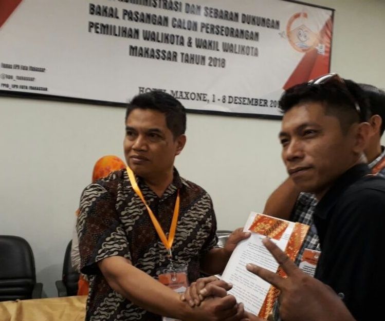 Pleno KPU, Pasangan Danny Pomanto-Indira Lolos Verifikasi Berkas