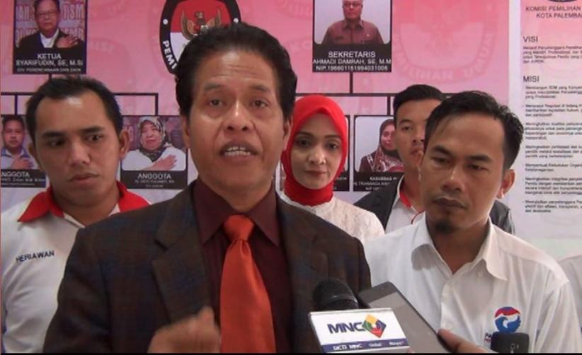 Perindo Sumsel Protes Kesalahan KPU Kota Palembang