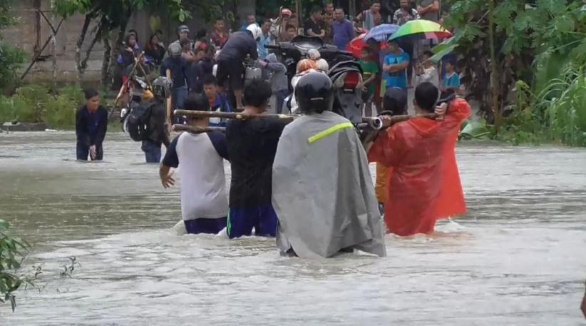Banjir di Nias Utara Putuskan Jalur Transportasi