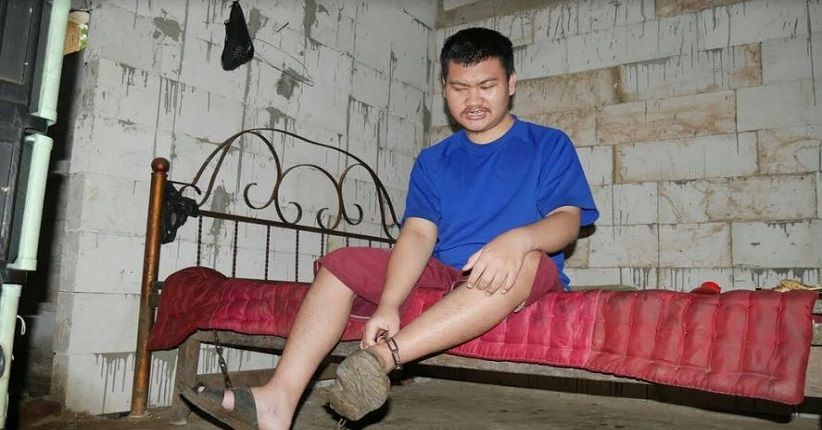 Sering Mengamuk, Selama 5 Tahun Pemuda di Pekalongan Dirantai Keluarga