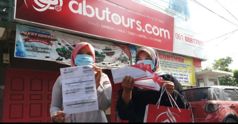 Pimpinan Cabang Abu Tours Medan Ditetapkan Tersangka