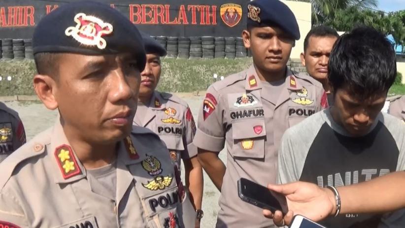 Kurir Sabu Suruhan Napi Lapas Tanjung Gusta, Ditangkap Brimob Binjai