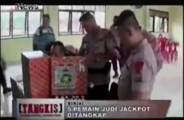 Polisi Tangkap 5 Pemain Judi Jackpot di Deliserdang