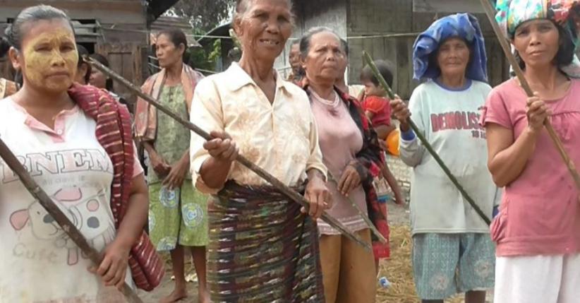 Heboh Aksi TNI dan Petani Kejar-Kejaran Berburu Hama Tikus di Batubara