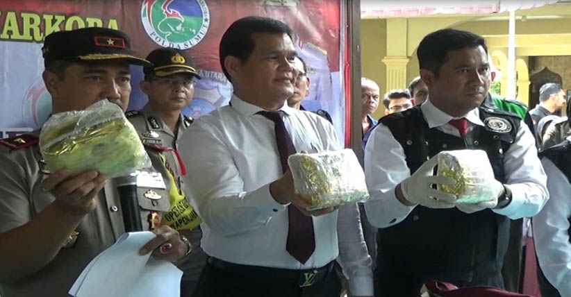 Polda Sumut Amankan Sabu 3 Kg, Sindikat China Pakai Logo Brimob