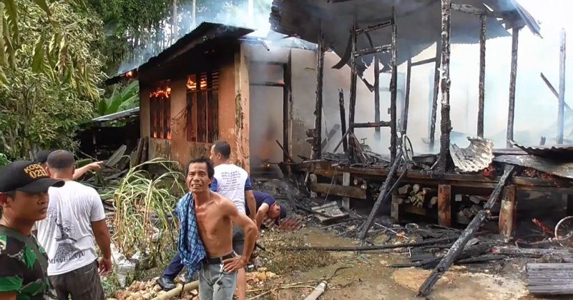 Nenek Lumpuh Tewas Terjebak Kebakaran di Gunungsitoli