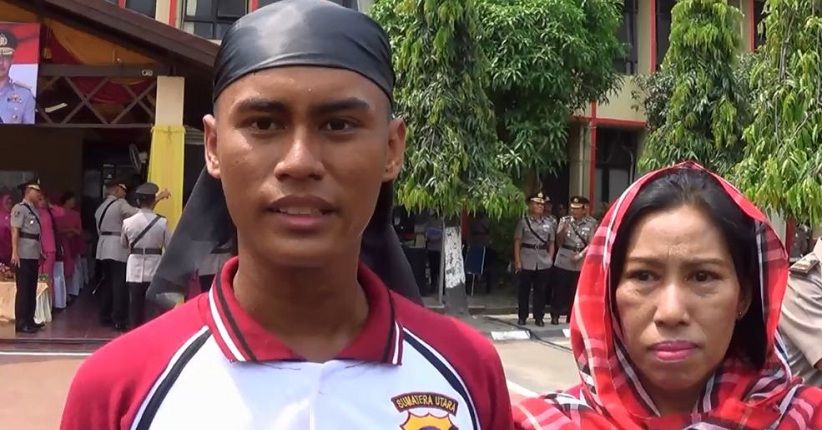 Anak Cleaning Service Jadi Bintara Polri Terbaik Lulusan SPN Sampali