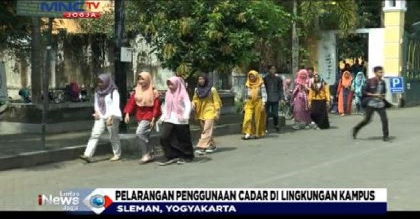 Pro dan Kontra Mahasiswa UIN Terkait Larangan Bercadar
