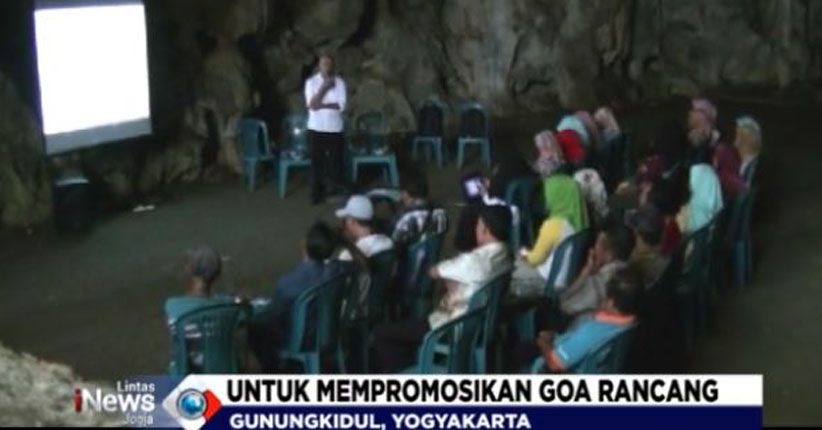 Begini Uniknya Suasana Pelatihan UMKM di Dalam Goa di Gunungkidul