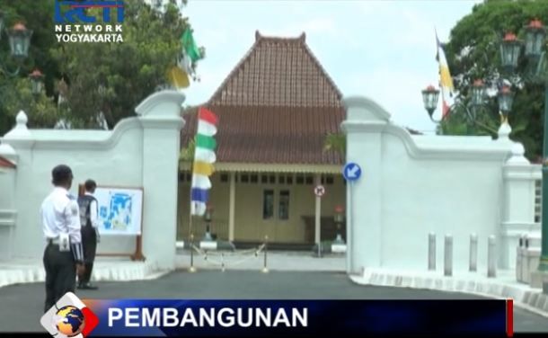 Kompleks Kepatihan Yogyakarta Kini Menghadap Selatan