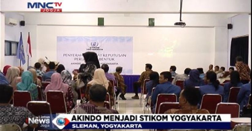 Akindo Resmi Berganti Nama Jadi Stikom Yogyakarta