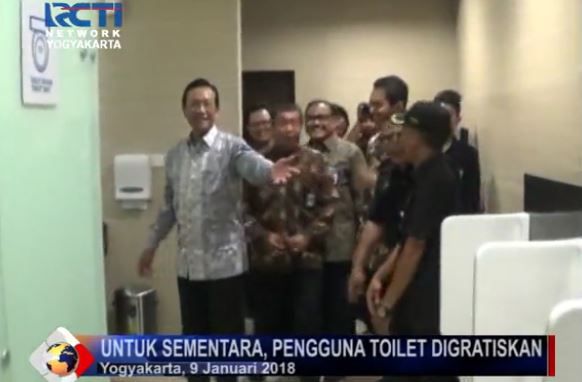 Begini Penampakan Toilet Seharga Rp5,7 M di Yogyakarta