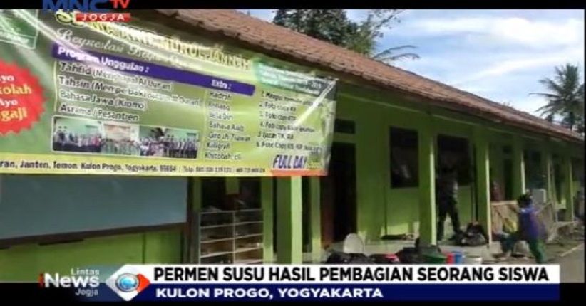 Siswa SD Maarif Nurul Jannah Janten Keracunan Permen Susu