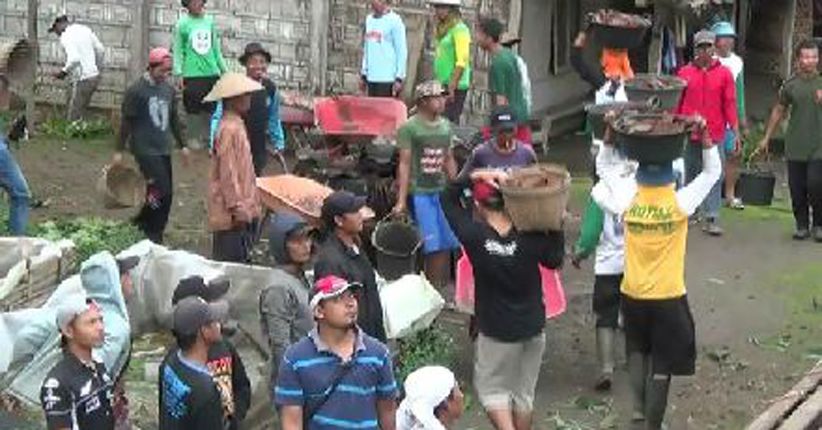 93 Rumah Warga Lereng Gunung Merapi Rusak Diterjang Puting Beliung