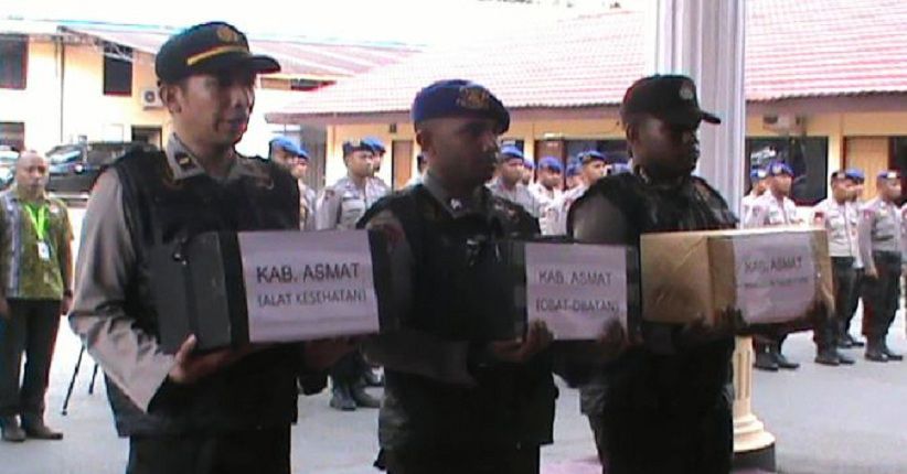 title Tangani Campak dan Gizi Buruk, Polda Papua Kirim Satgas Kemanusiaan Tangani Campak dan Gizi Buruk, Polda Papua Kirim Satgas Kemanusiaan