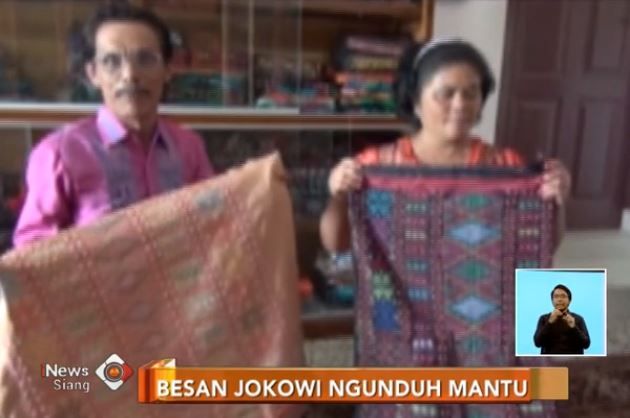 Pakaian Adat Kahiyang-Bobby Dipesan dari Tapanuli Selatan