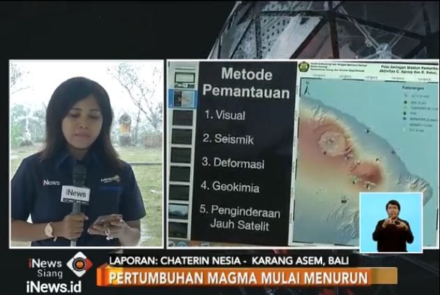 PVMBG Ingatkan Warga Jauhi Zona Merah Gunung Agung